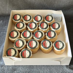 Voetbal cupcakes