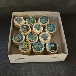 Paw Patrol cupcakes versie 1