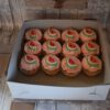 Watermeloen cupcakes