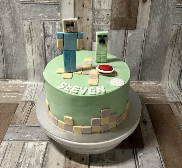 Minecraft taart versie 2 - Afbeelding 4