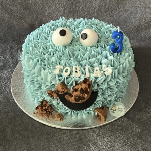 Koekiemonster taart