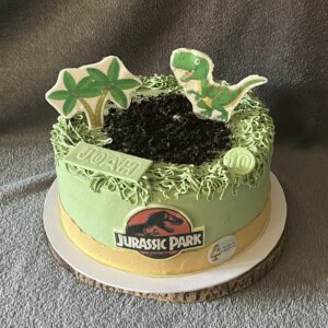 Jurassic Park taart