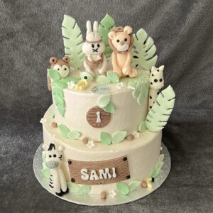 Jungle taart versie 8