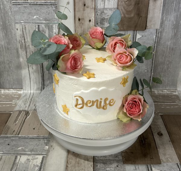 Bloemen taart versie 4 - Afbeelding 2
