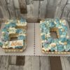 Bloemen cijfertaart versie 1 - Afbeelding 5