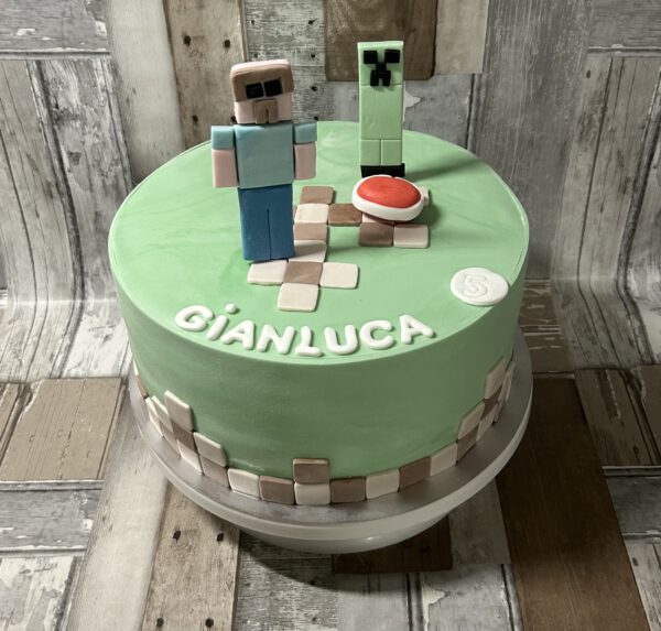 Minecraft taart versie 2