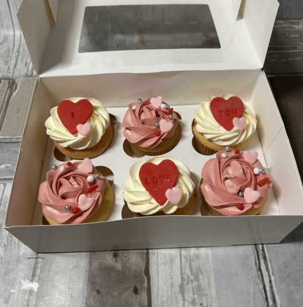 Valentijn cupcakes