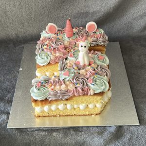 Unicorn cijfertaart