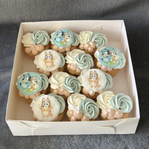 Bluey cupcakes