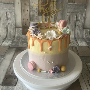 Macaron driptaart versie 2