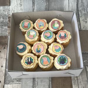 Peppa Pig cupcakes