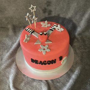 Superhelden taart versie 6 (Deadpool)