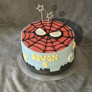 Superhelden taart versie 5 (Spider-Man)