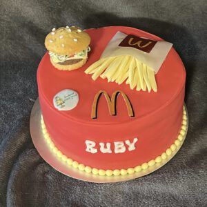 Mac Donalds taart