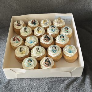 Prinsessen cupcakes