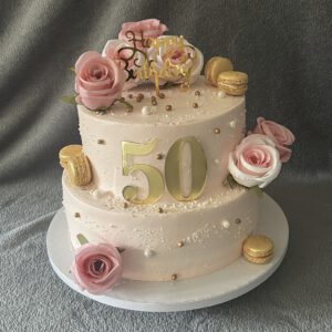 Bloemen taart versie 4