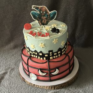 Superhelden taart versie 7 (SpiderMan)